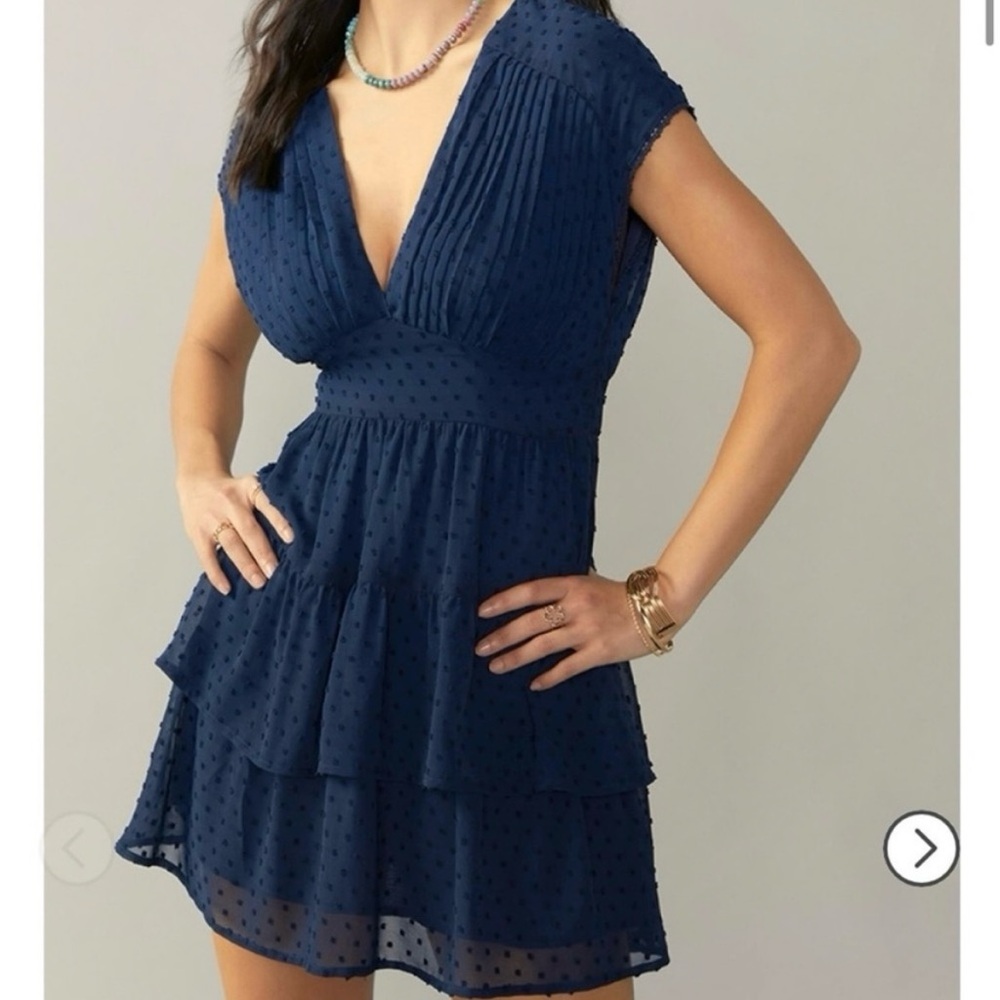 Mi Ami Francescas Tiered Mini Dress